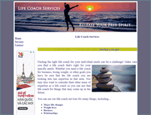 Tablet Screenshot of nhlifecoach.com